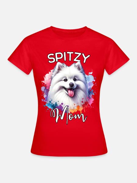 Spitz Mama - Frauen T-Shirt - Rot