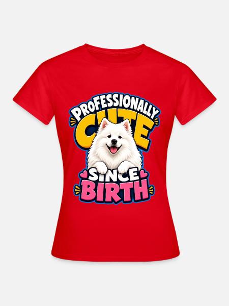 Samojeden - Frauen T-Shirt - Rot