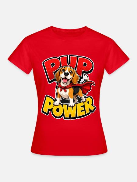 Beagle - Frauen T-Shirt - Rot