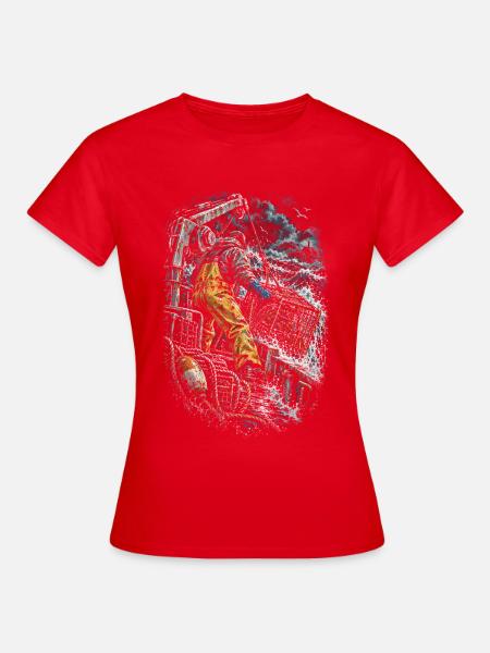 Hummerfänger Hummerfischer - Frauen T-Shirt - Rot
