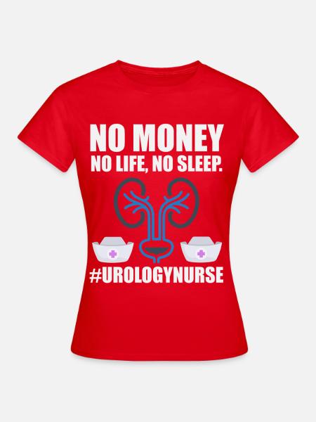 Urologie-krankenschwester Abteilungszubehör - Frauen T-Shirt - Rot