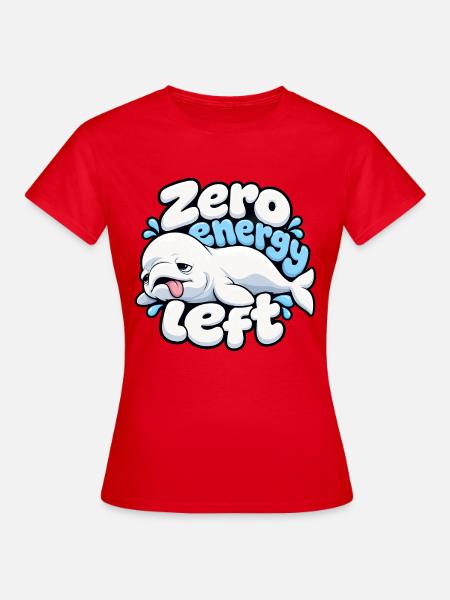 Milchwal - Frauen T-Shirt - Rot