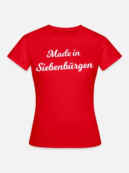 Siebenbürger Fanshirt - Frauen T-Shirt - Rot