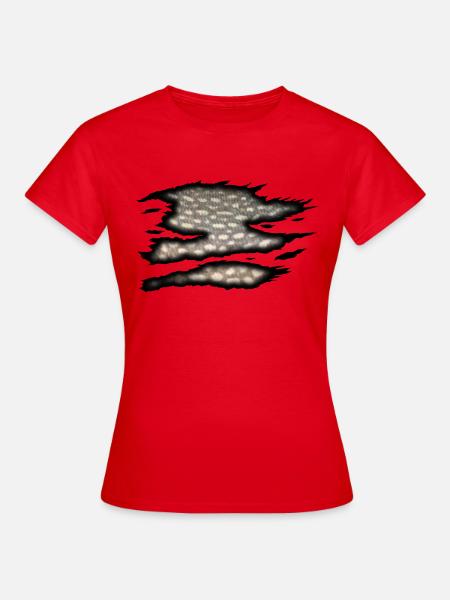 Pike - Frauen T-Shirt - Rot