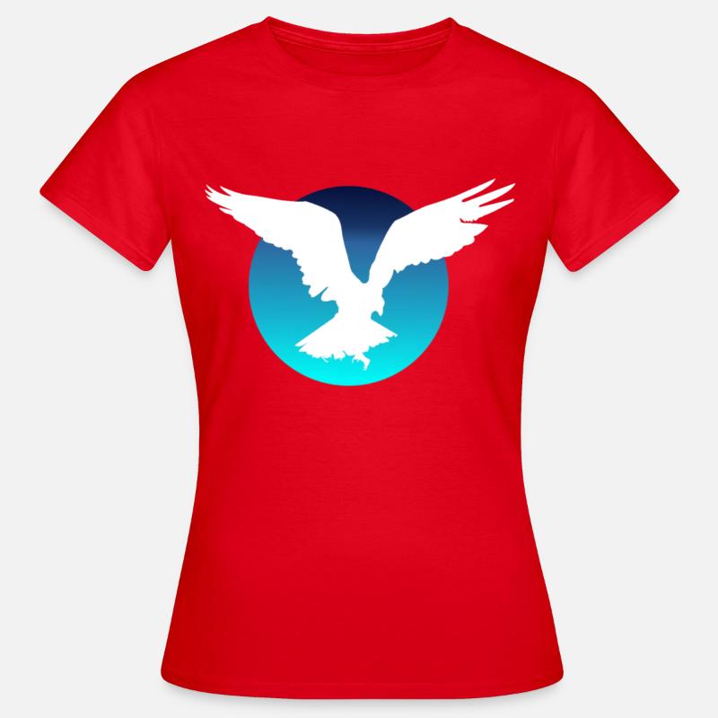 Flying Eagle - Women's T-Shirt - red