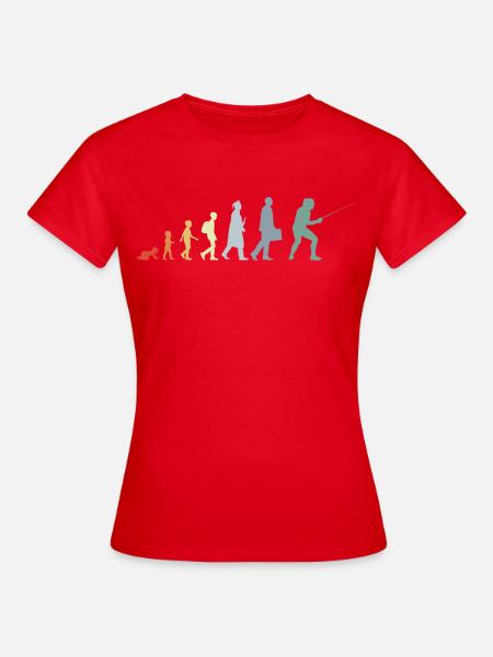 Fechter Evolution - Frauen T-Shirt - Rot