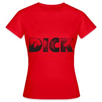 ich bin dick weil ich es mir leisten kann - Frauen T-Shirt - Rot - Vorne - AI Model Female 172 dark (172cm)