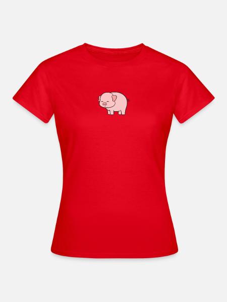 Cochons Cochons - T-shirt Femme - rouge