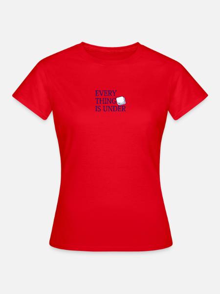 Alles steht unter Strg - Frauen T-Shirt - Rot