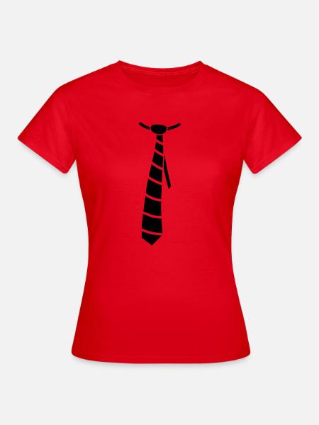 Tie - Frauen T-Shirt - Rot