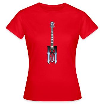 Monsoon Soundworks official Logo - Women's T-Shirt - red - Front - AI Model Female 172 dark (172cm)