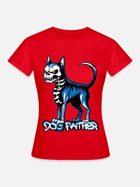 Hunde Vater - Frauen T-Shirt - Rot
