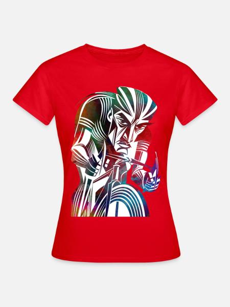 Radfahrer - Frauen T-Shirt - Rot