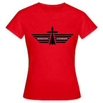 Brittany Breizh - Women's T-Shirt - red - Front - AI Model Female 172 dark (172cm)