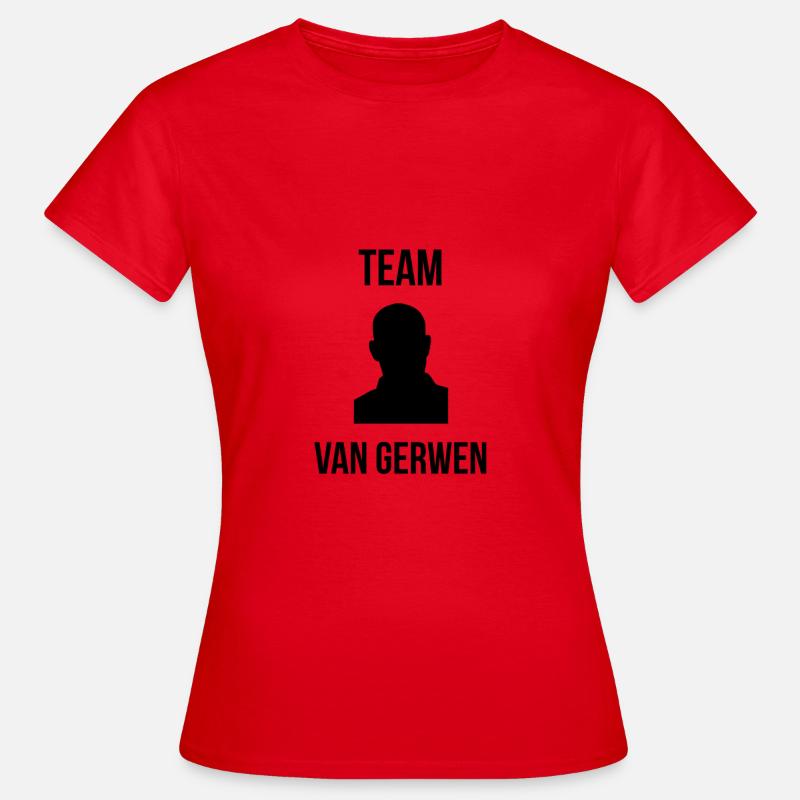 Team van Gerwen - Women's T-Shirt - red