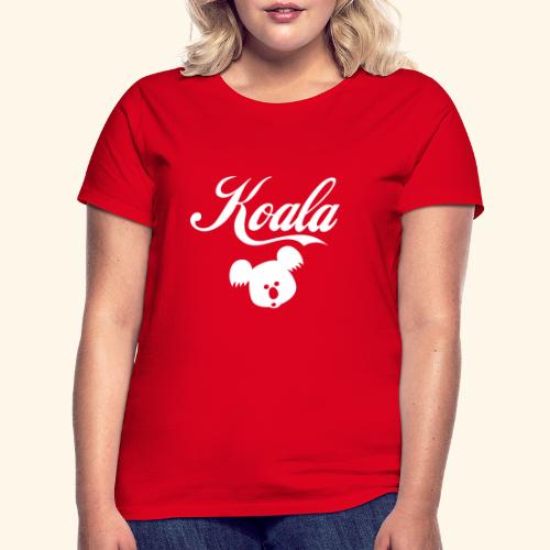Koala Cartoon Kawaii Style - Frauen T-Shirt