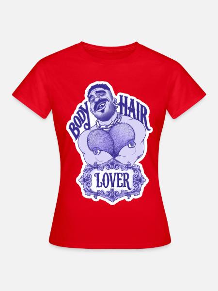 Haarliebhaber - Frauen T-Shirt - Rot
