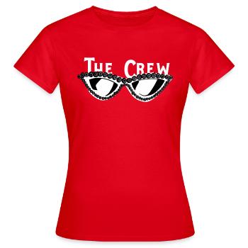 La tournée des filles de l’équipage - T-shirt Femme - rouge - Devant - AI Model Female 172 dark (172cm)