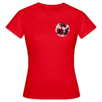 Stilvoll & und Individuell für Dich! - Frauen T-Shirt - Rot - Vorne - AI Model Female 172 dark (172cm)