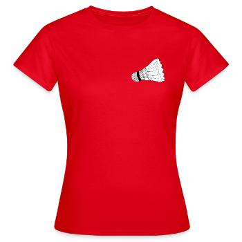 Federball Federball - Frauen T-Shirt - Rot - Vorne - AI Model Female 172 dark (172cm)