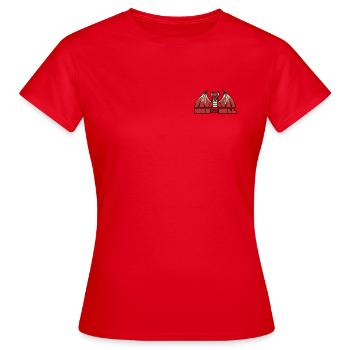 Infernal Dragon Redwings - Women's T-Shirt - red - Front - AI Model Female 172 dark (172cm)