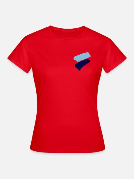 Dublin Flagge - Frauen T-Shirt - Rot