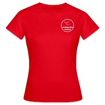 Garde – Mariechen Mama - Frauen T-Shirt - Rot - Vorne - AI Model Female 172 dark (172cm)