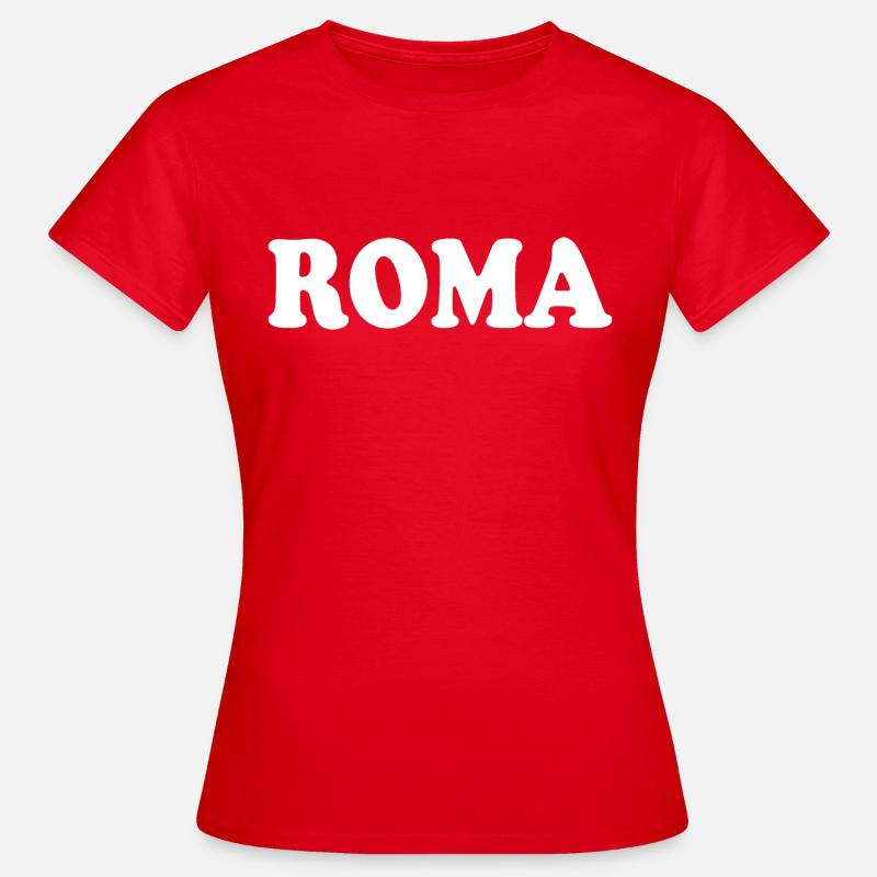 Roma - Maglietta da donna - rosso