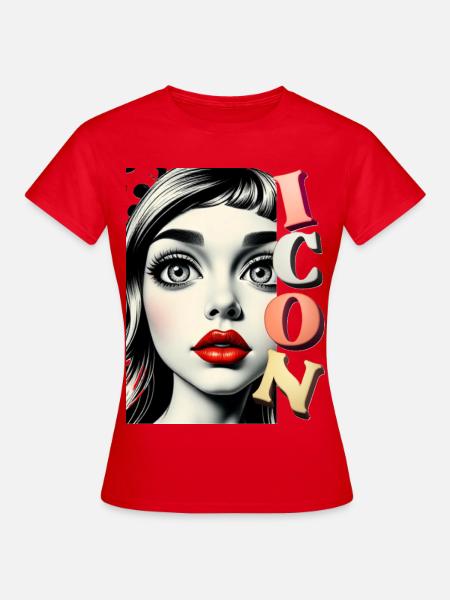 Ikone - Frauen T-Shirt - Rot