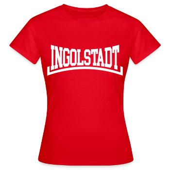 Ingolstadt - Women's T-Shirt - red - Front - AI Model Female 172 dark (172cm)