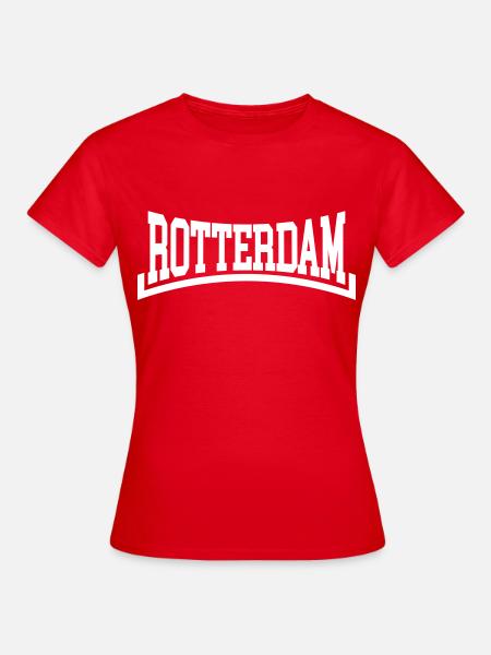 Rotterdam - Frauen T-Shirt - Rot