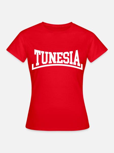 Tunesien - Frauen T-Shirt - Rot
