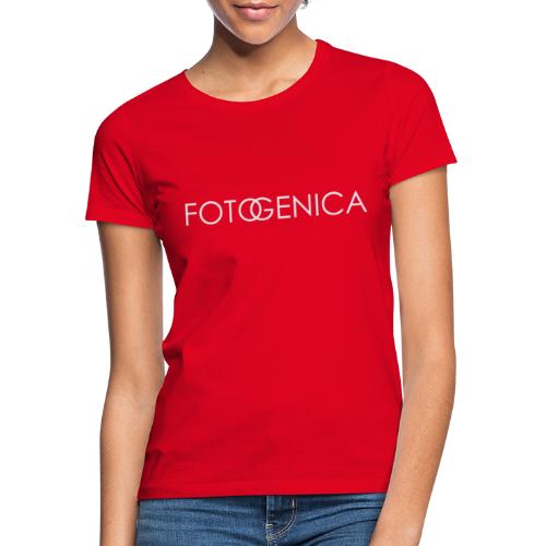 Logga org fotogenica 3 - T-shirt dam