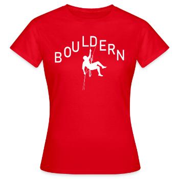 escalade - T-shirt Femme - rouge - Devant - AI Model Female 172 dark (172cm)