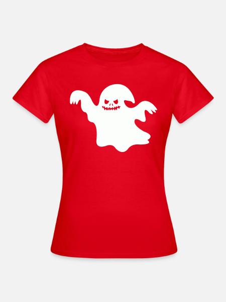 Spook - Vrouwen T-shirt - rood