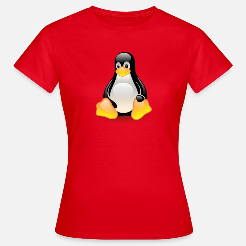 Linux - Women's T-Shirt - red