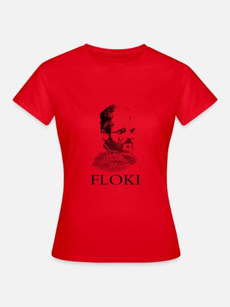 Floki - T-shirt Femme - rouge