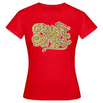 Graff Simple - Women's T-Shirt - red - Front - AI Model Female 172 dark (172cm)