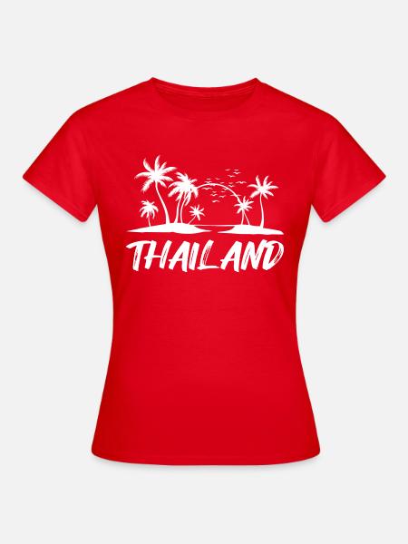 thailand - Frauen T-Shirt - Rot