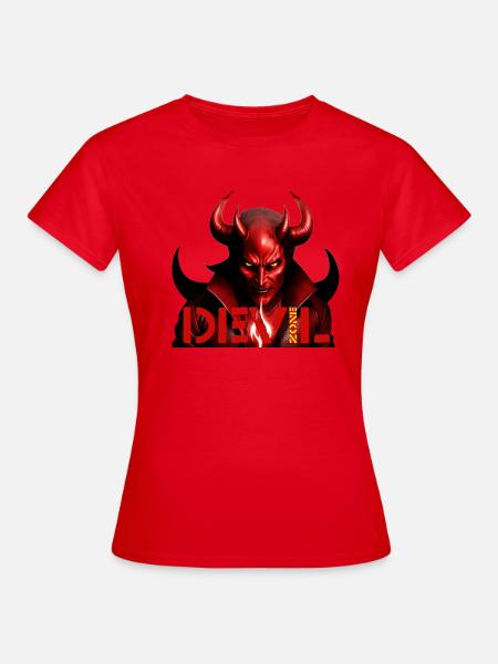 Devil Zone - Frauen T-Shirt - Rot