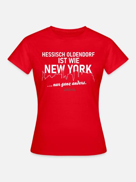 Hessisch Oldendorf - Frauen T-Shirt - Rot
