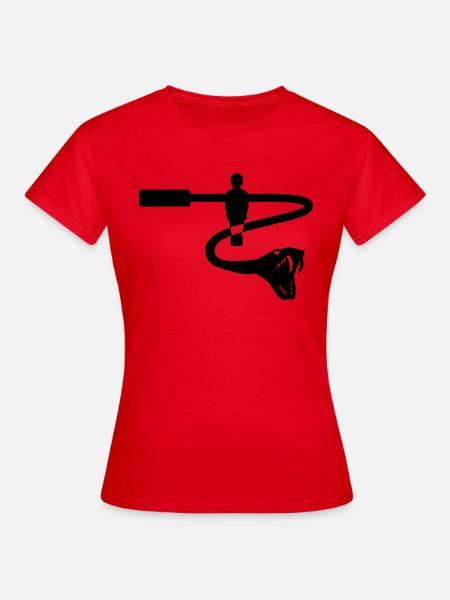 Tischfussball - Frauen T-Shirt - Rot