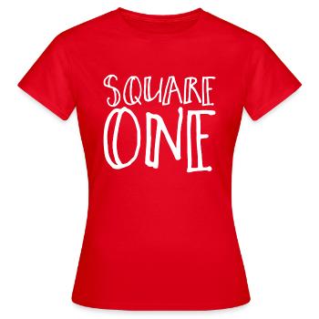 Platz eins - Frauen T-Shirt - Rot - Vorne - AI Model Female 172 dark (172cm)
