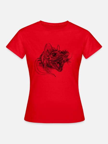 rat - T-shirt Femme - rouge