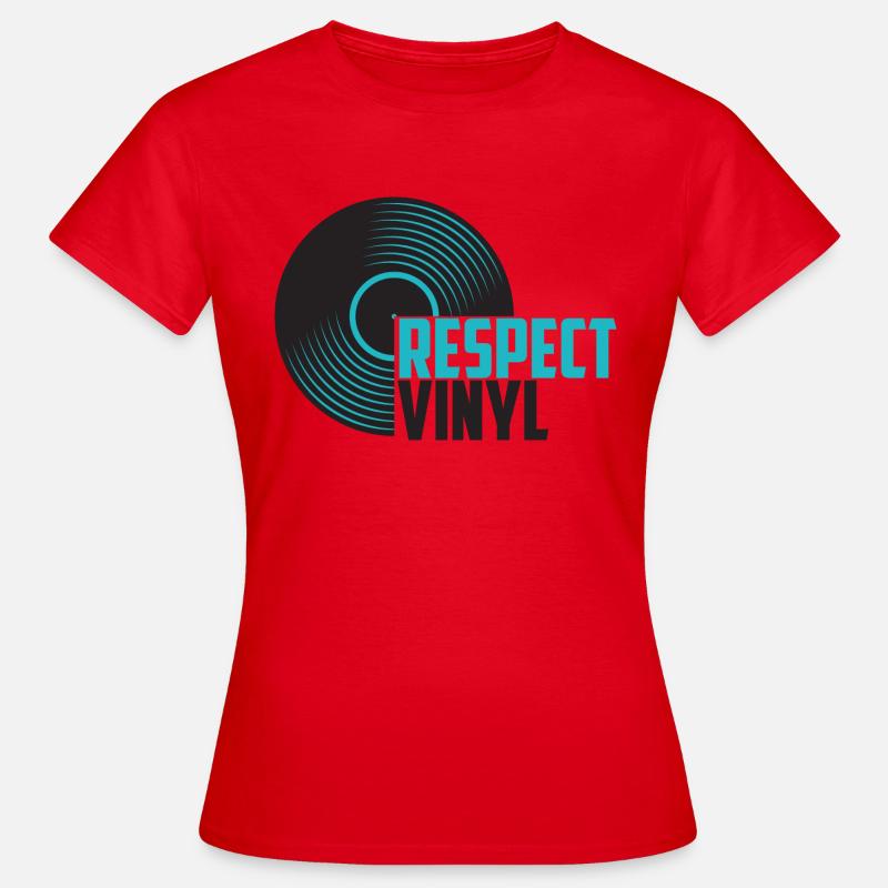 Blue Note • Respect Vinyl - Women's T-Shirt - red