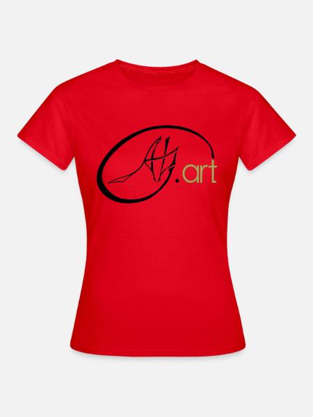 ATI-art - Frauen T-Shirt - Rot