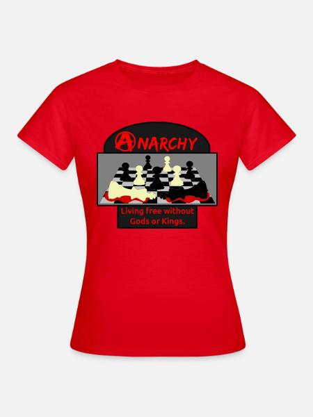 Anarchy - Frauen T-Shirt - Rot