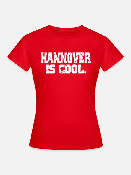 Hannover - Frauen T-Shirt - Rot