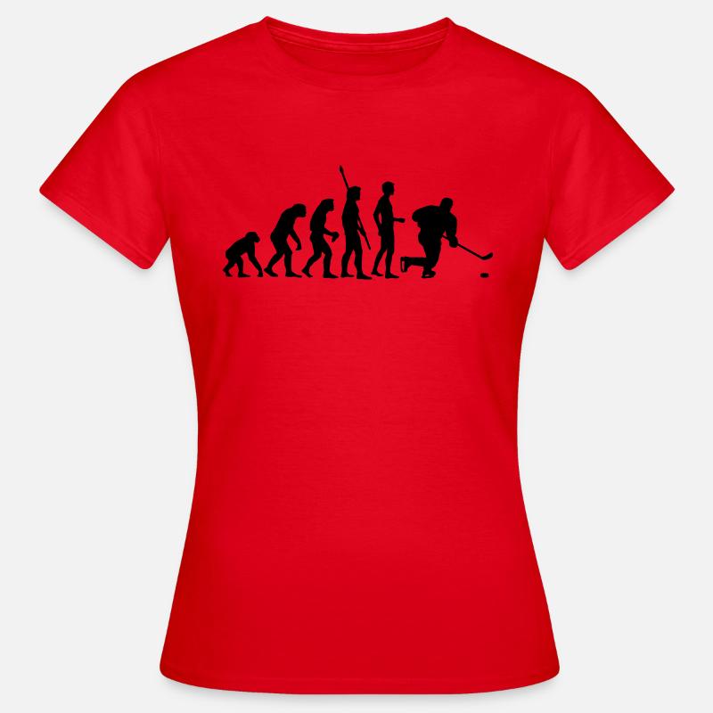 evolution_eishockey_b - Women's T-Shirt - red