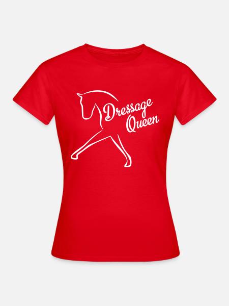 Dressur - Frauen T-Shirt - Rot